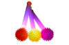 Spikey Light Up Baton (battery Operated - Included)