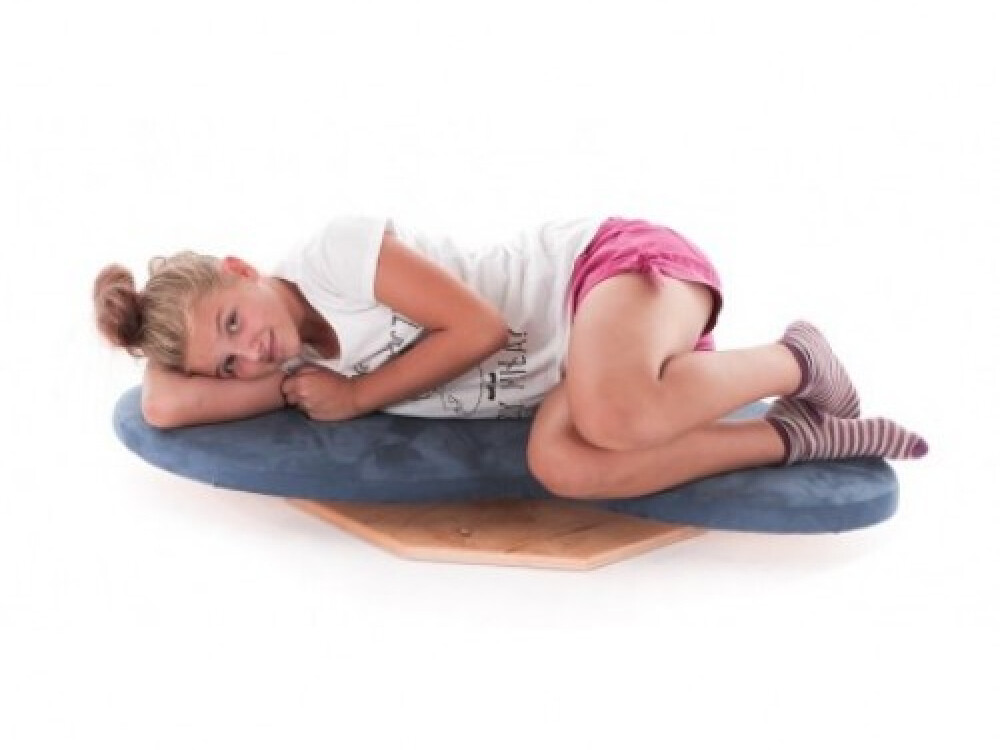 Large Rotating Sensory Skateboard Bean-shaped (si223m)