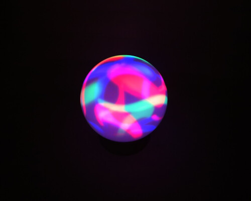 Colour Changing Pattern Sphere (battery Operated - Not Included)