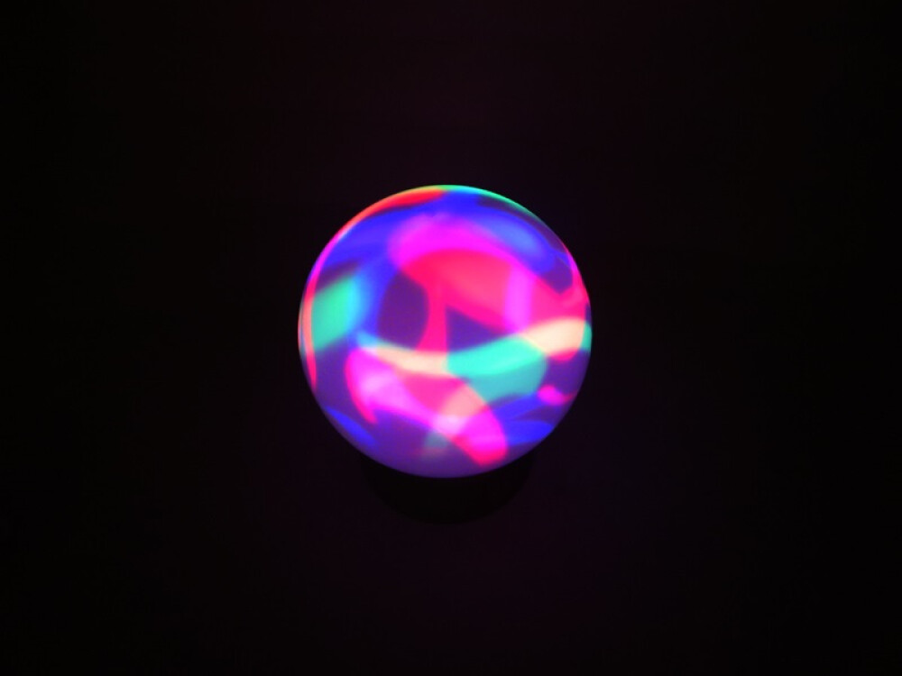 Colour Changing Pattern Sphere (battery Operated - Not Included)