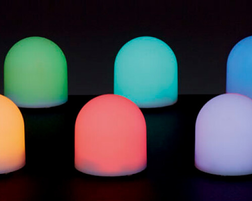 Sensory Mini Light Up Domes (set Of 6) (battery Operated - Included)