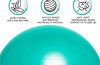 45cm Balance Ball No Roll Weighted Seat  Green