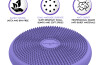 Wiggle Seat Big Sensory Cushion Purple 33cm (age 6-18 Years)