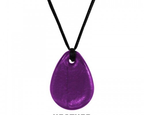 Chewing Necklace - Heather Raindrop