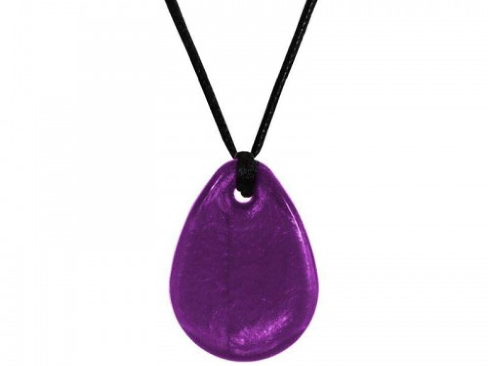 Chewing Necklace - Heather Raindrop