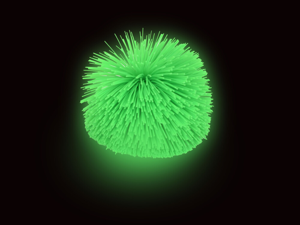 Giant Uv String Ball - Green