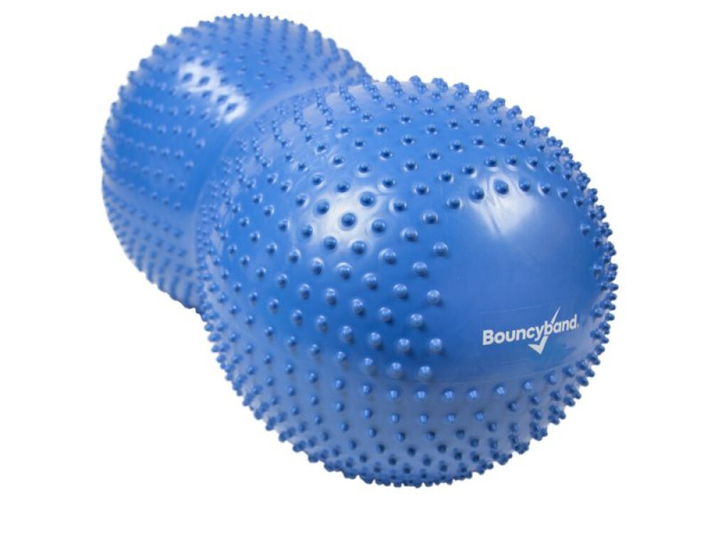 Inflatable Sensory Roller With Tactile Nubs Peanut