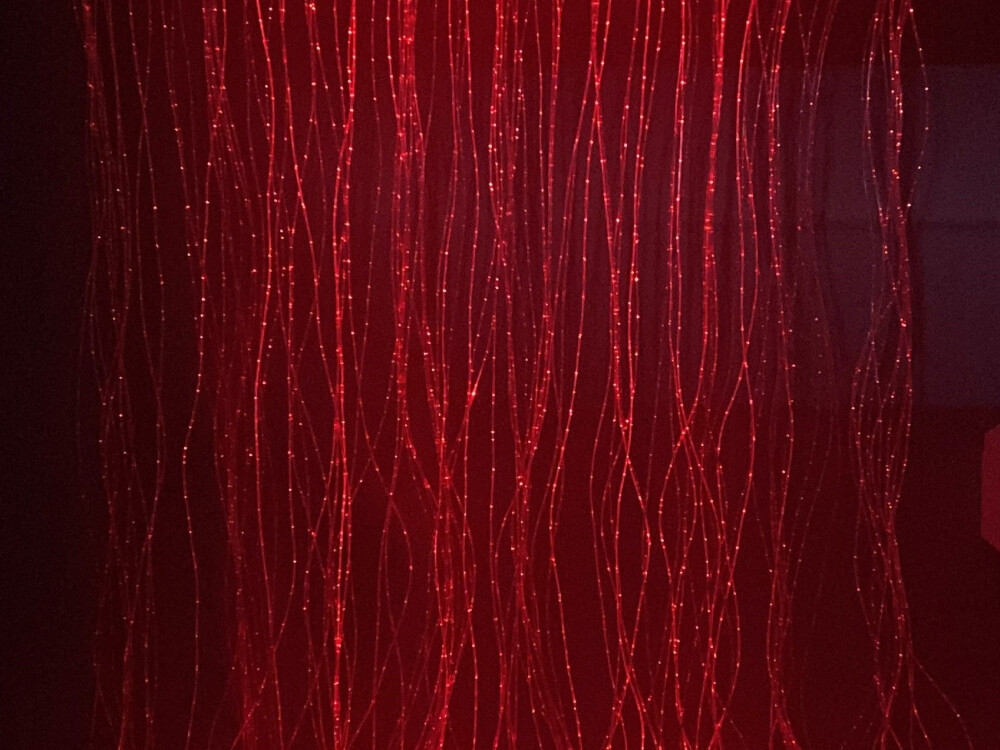 Fibre Optic Curtain 1m 100 Tails