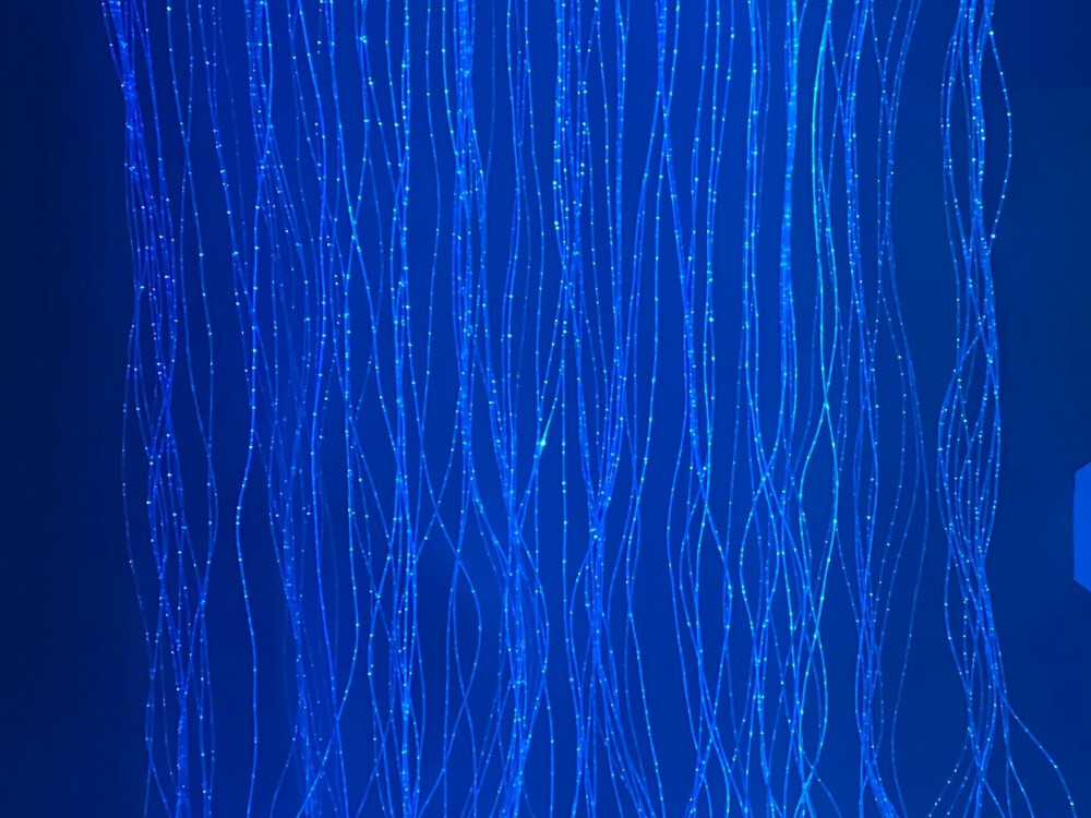 Fibre Optic Curtain 1m 100 Tails