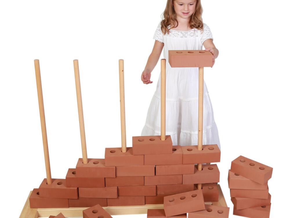 50 Piece Giant Life Size Bricks