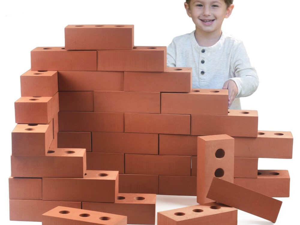 50 Piece Giant Life Size Bricks