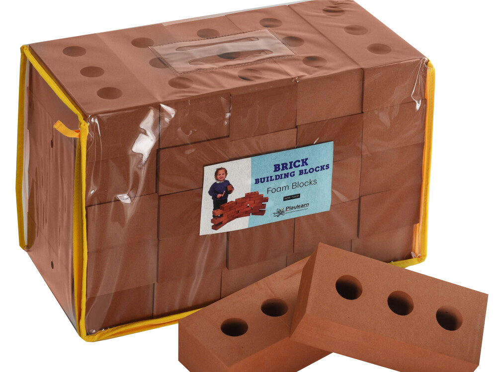 50 Piece Giant Life Size Bricks