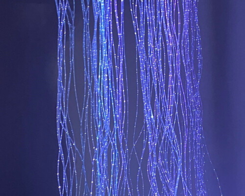 Fibre Optic Curtain 1m 50 Tails