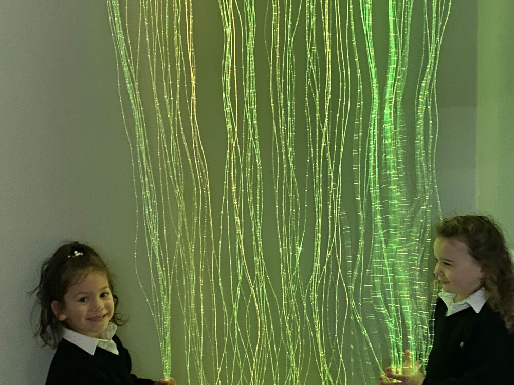 Fibre Optic Curtain 1m 50 Tails