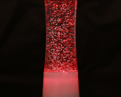 White Shake And Shine Glitter Lamp (battery Operated - Included)