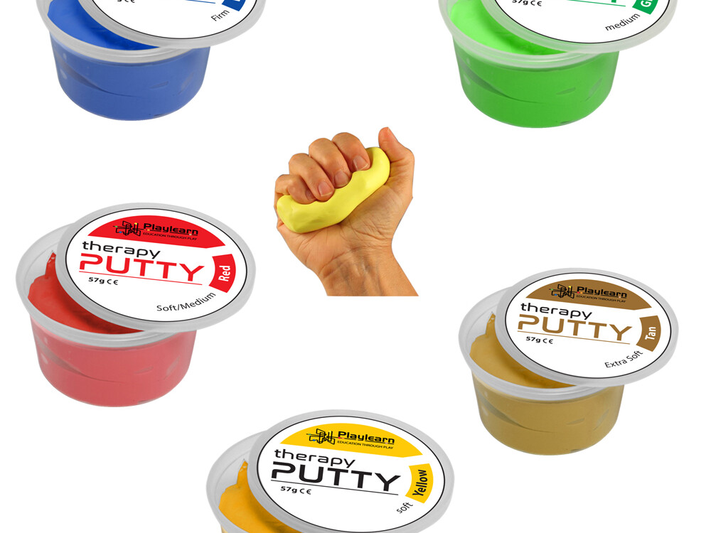 Therapy Putty ( 5 Colours - 5 Strengths )