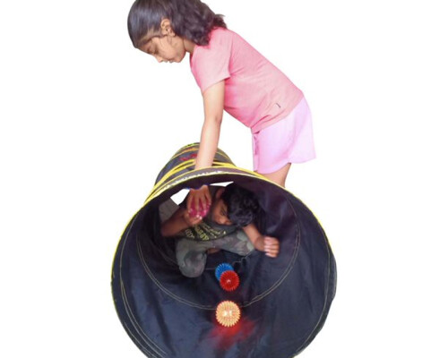 Sensory Pop Up Tunnel With Led Balls