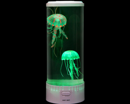 Jelly Fish Round Tank - White (interchangeable Eu/uk Adapter)