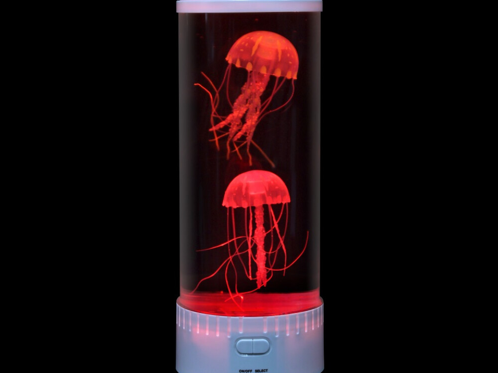 Jelly Fish Round Tank - White (interchangeable Eu/uk Adapter)