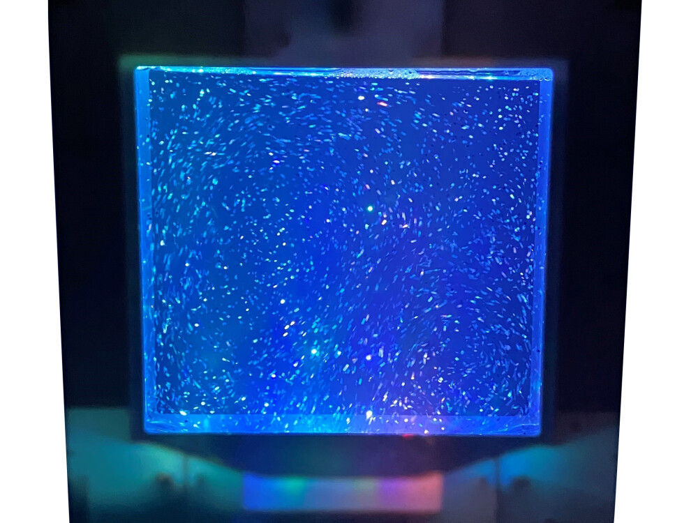 Glitter Filled Square