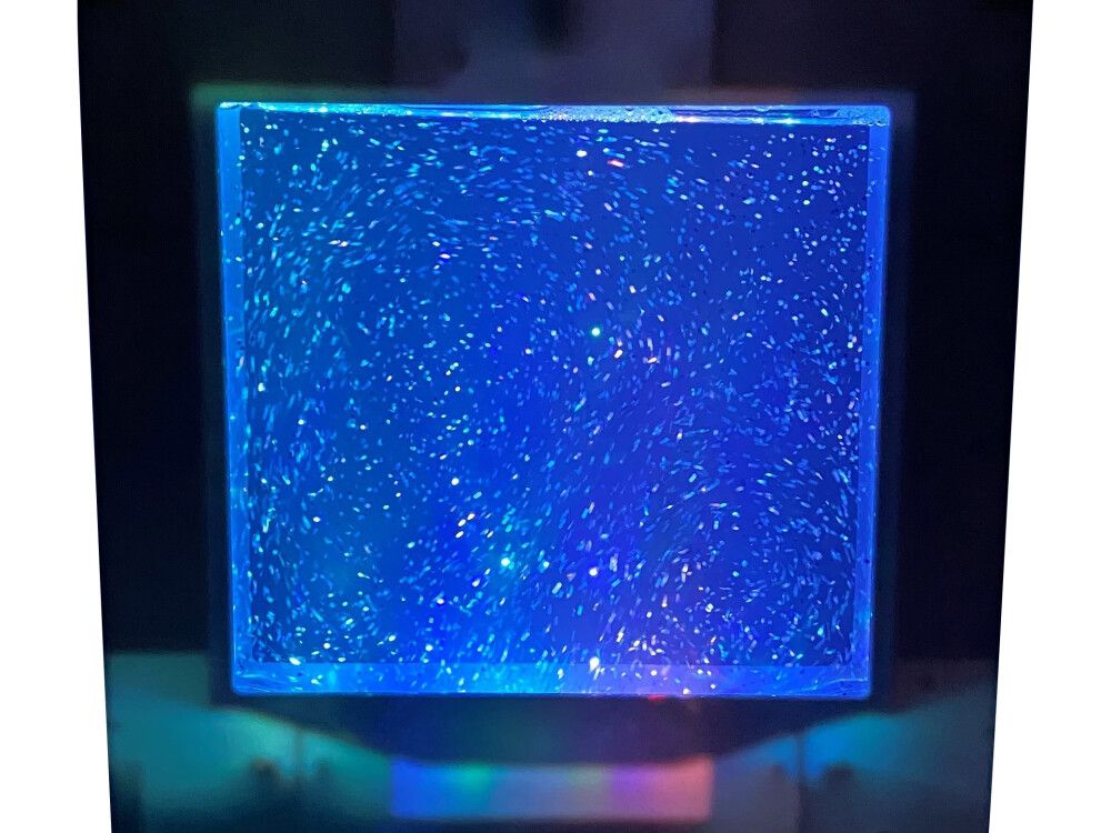 Glitter Filled Square