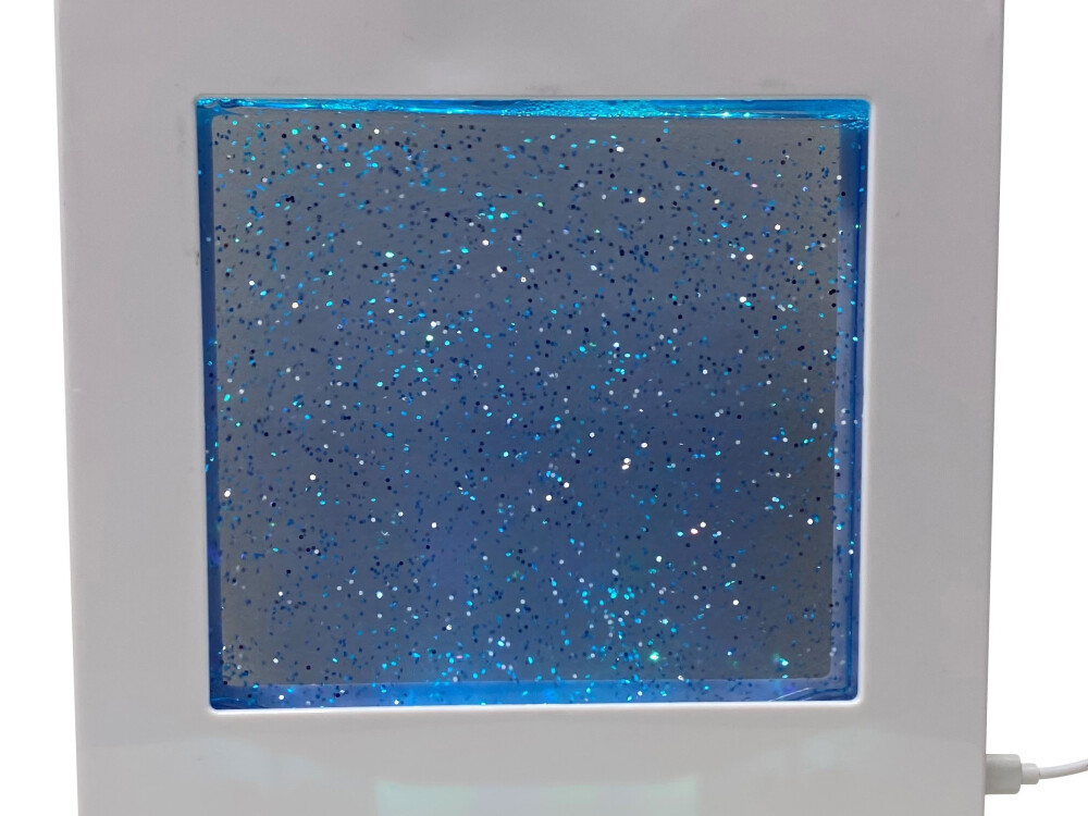 Glitter Filled Square