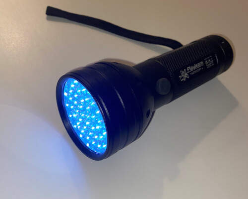 Uv Led Torch - Large (battery Operated - Not Included)