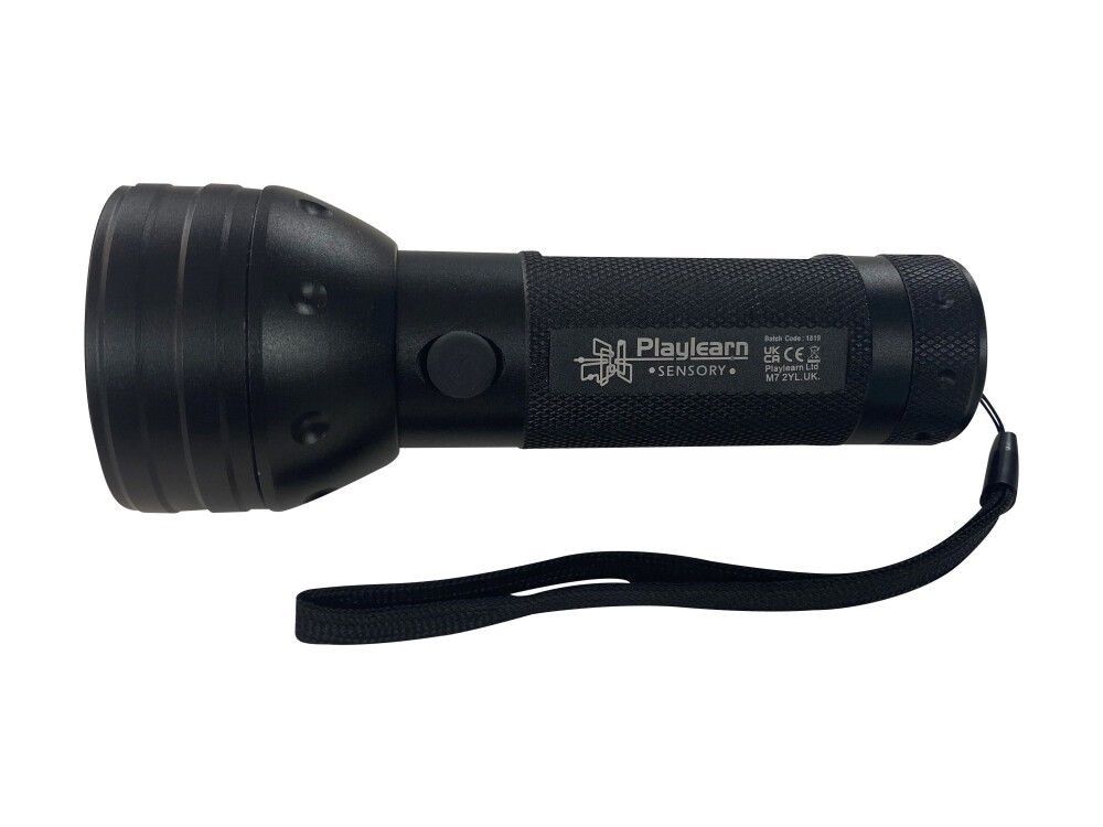 Uv Led Torch - Large (battery Operated - Not Included)