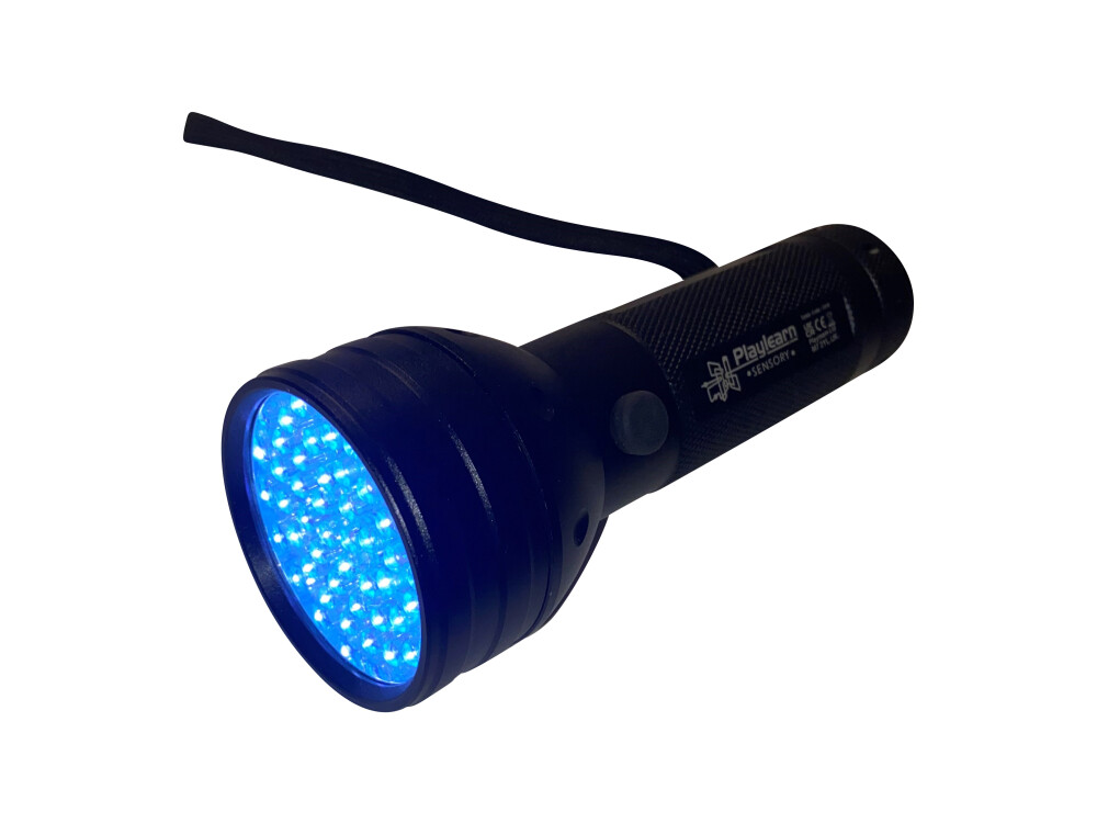 Uv Led Torch - Large (battery Operated - Not Included)