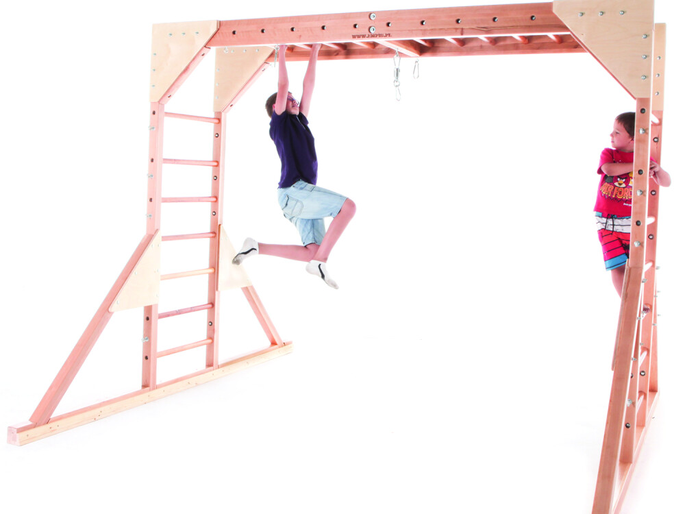 Wooden Ladder Climbing Frame