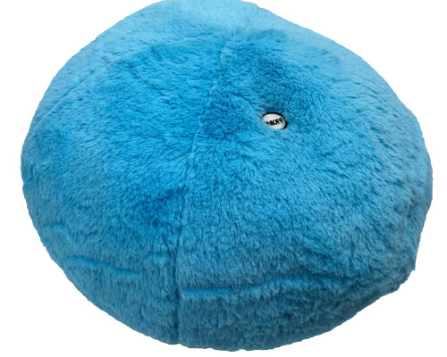 Blue Round Massage Cushion