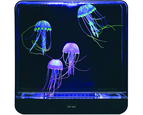 Extra Large Jelly Fish Tank - Square (interchangeable Eu/uk Adapter)