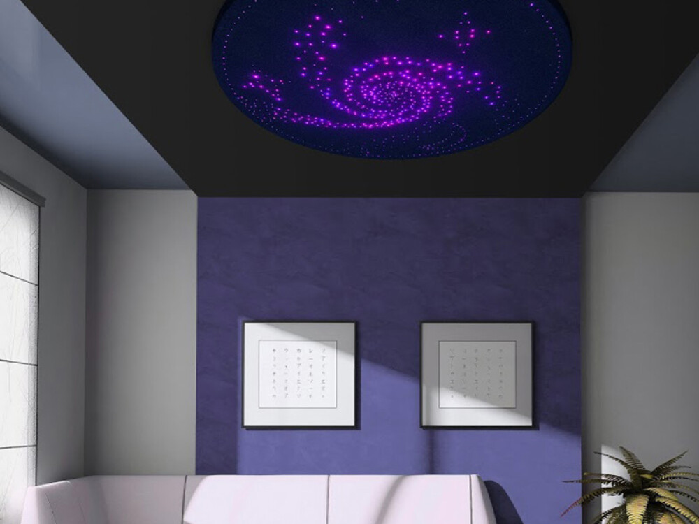 Fibre Optic Ceiling Display (includes 16w Light Source) (interchangeable Eu/uk Adapter)