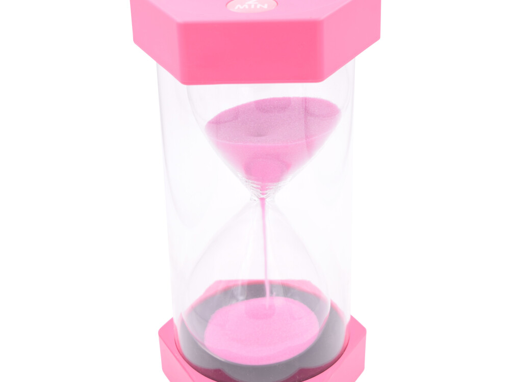 Large Event Sand Timer - 2 Min. - Pink