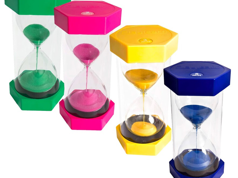 Large Event Sand Timer - 2 Min. - Pink