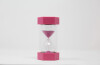 Large Event Sand Timer - 2 Min. - Pink