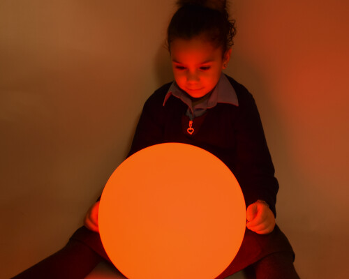 Colour Changing Sphere 50cm (interchangeable Eu/uk Adapter)