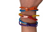 Zip Fidget Bracelet 3pk