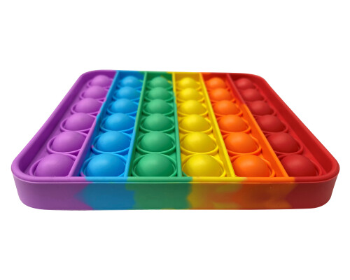 Pop Fidget Pad - Square - Multicoloured