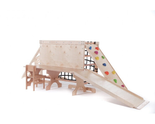 Extended Wooden Therapeutic Sensory Climb System Set