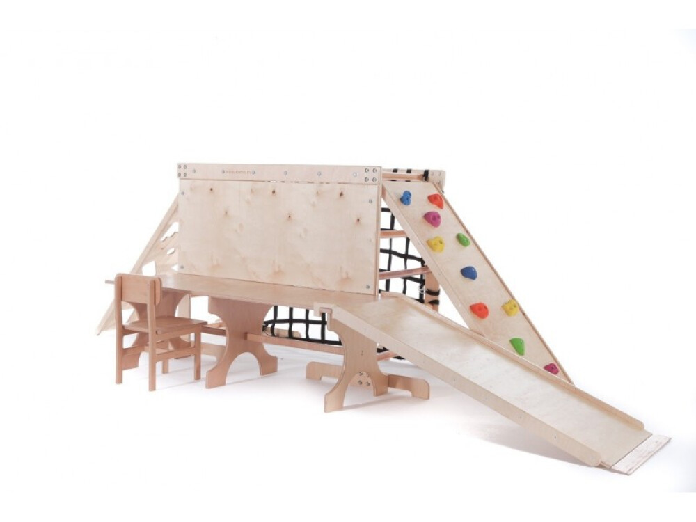 Extended Wooden Therapeutic Sensory Climb System Set