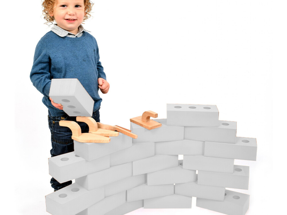 White Foam Bricks