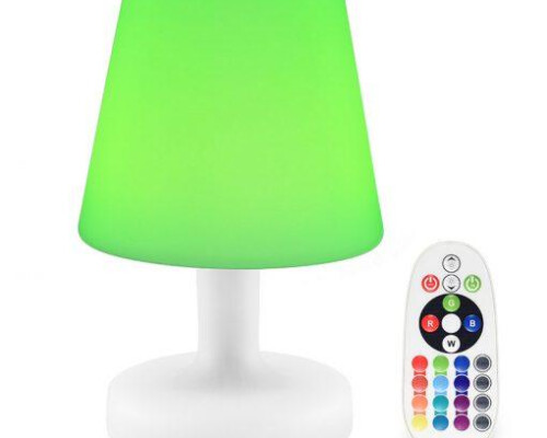 Colour Changing Lamp (interchangeable Eu/uk Adapter)