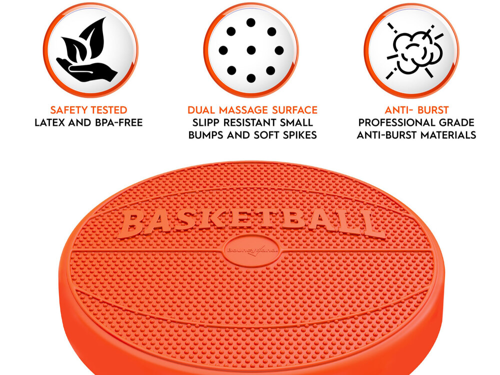 Wiggle Seat Sensory Cushion Basketball 