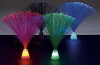 Pack Of 4 Mini Fibre Optic Lamps (battery Operated - Included)