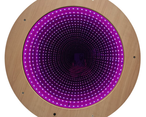 Infinity Mirror Tile With Remote