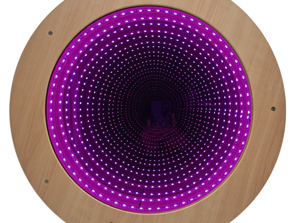 Infinity Mirror Tile With Remote