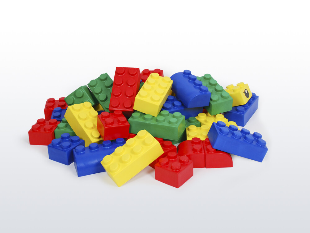 Wise Big Block Set Primary Colours (42 Pieces)