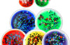 Squidgy Sparkle Circles (set Of 5)