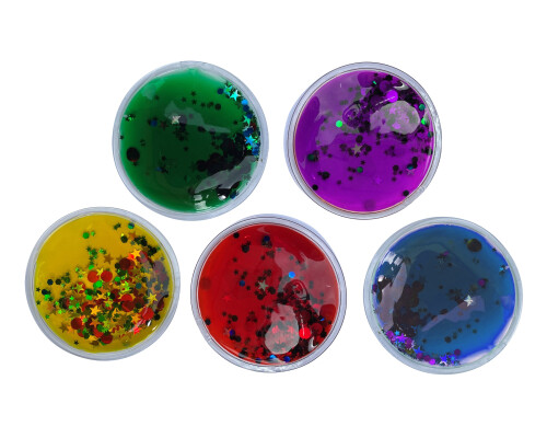 Squidgy Sparkle Circles (set Of 5)